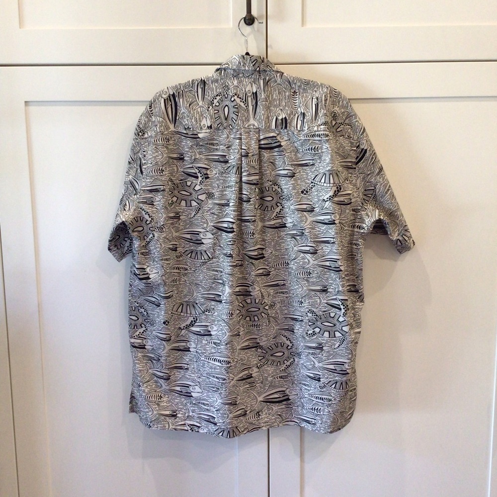Cooke Street Honolulu Print Button Front Shirt Size XL - Picture 2 of 2
